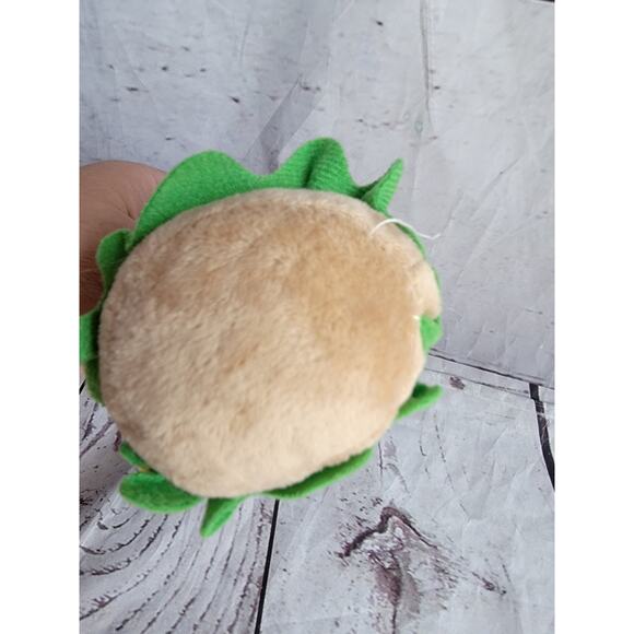 Cat Hamburger Plush Backpack Clip - Picture 3 of 5